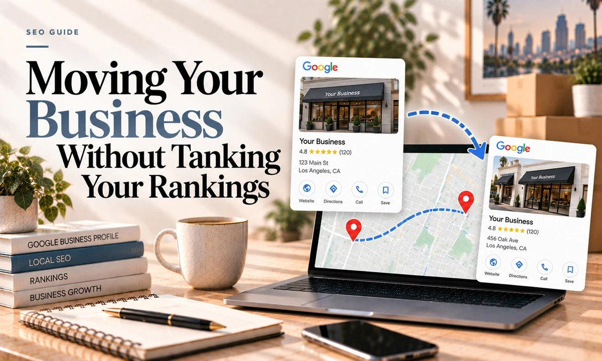 Changing your Google Business Profile address without losing rankings