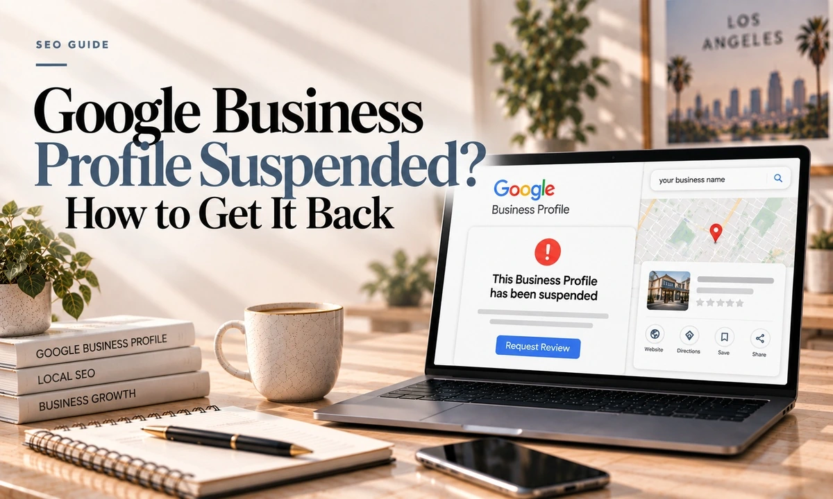 Google Business Profile suspended and how to appeal it