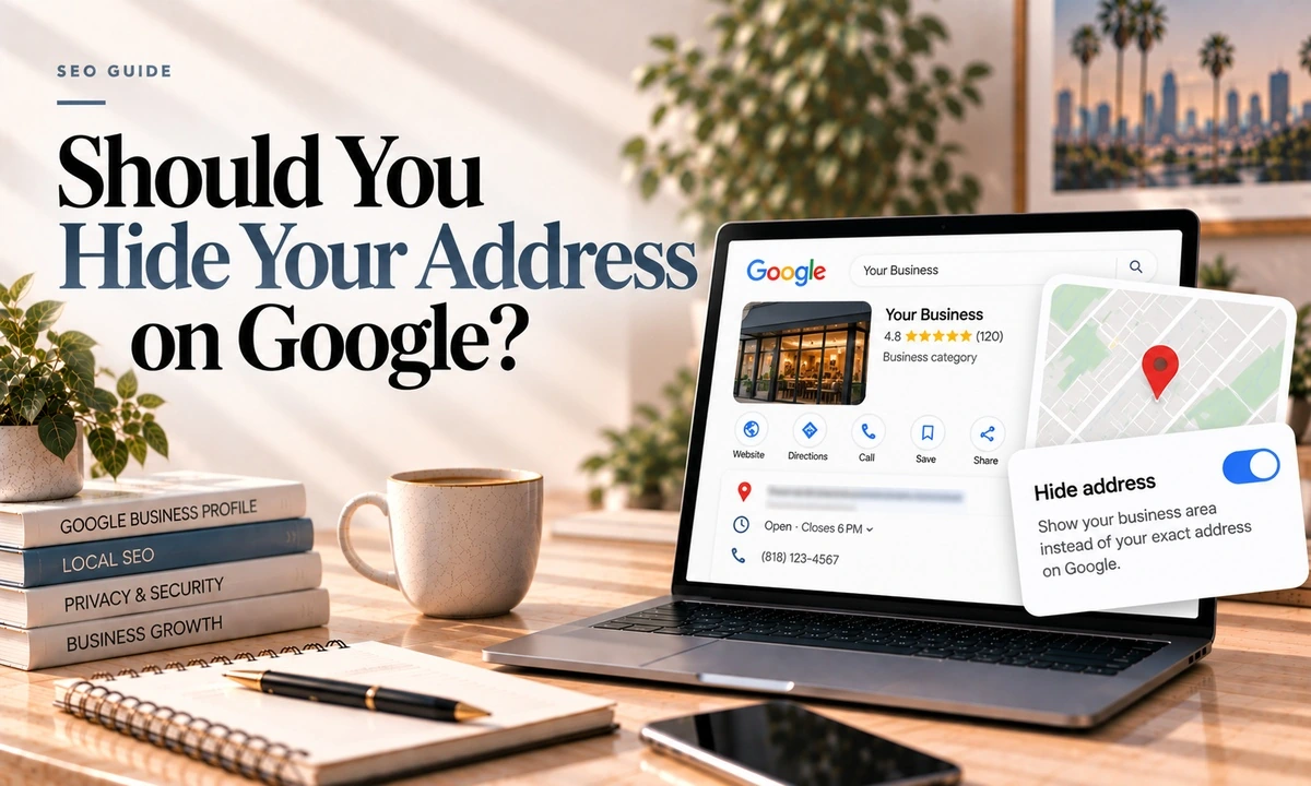 Whether to hide your business address on Google Business Profile