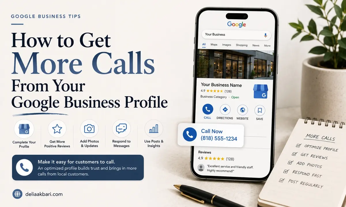 How to get more calls from your Google Business Profile