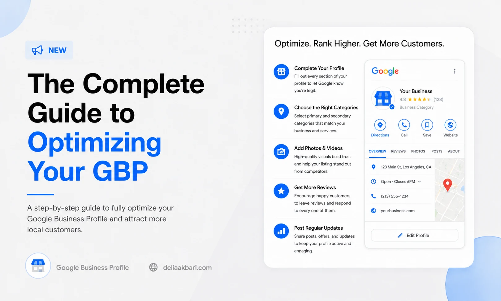 Optimizing a Google Business Profile
