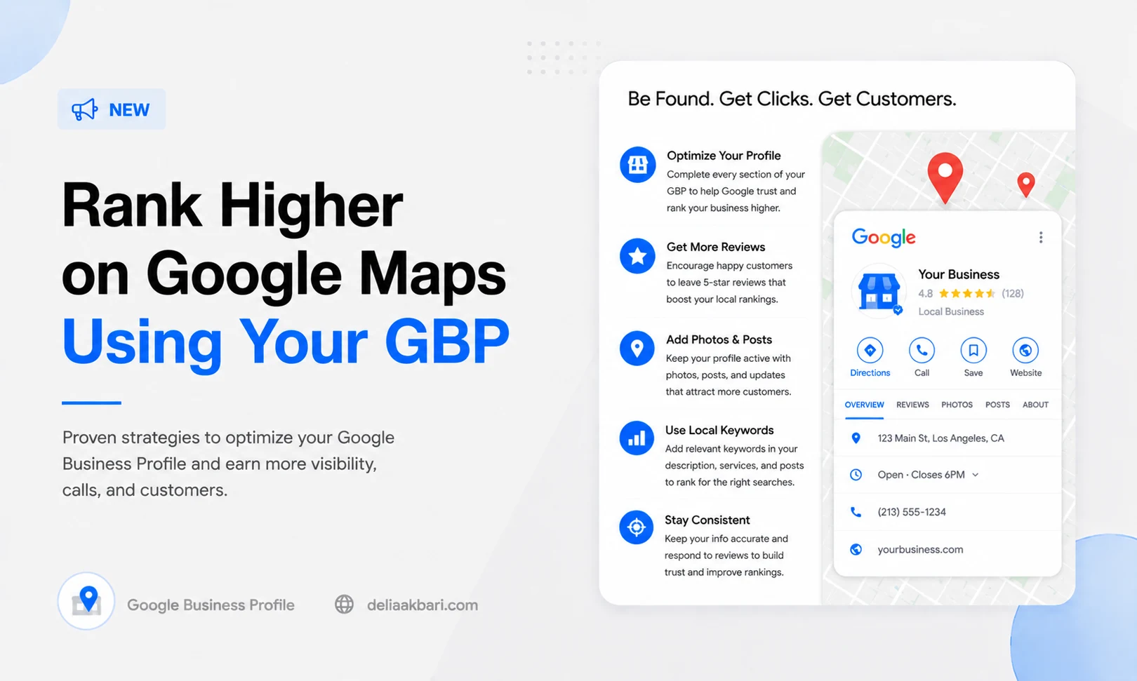 Business ranking high on Google Maps