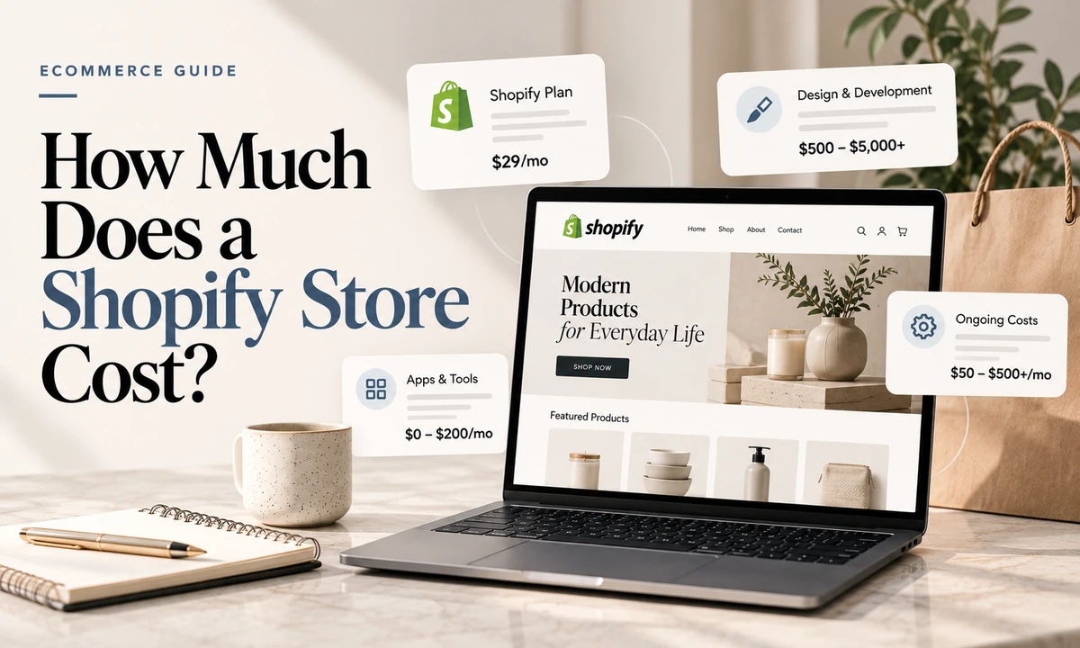 How much does a Shopify store cost to set up in 2026
