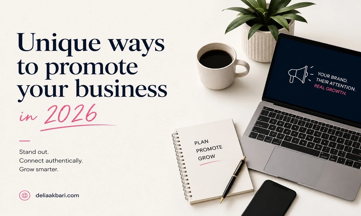 Unique ways to promote your business in 2026