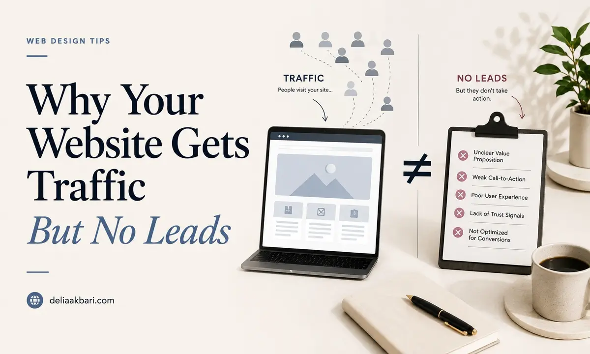 Why your website gets traffic but no customers