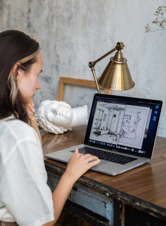 Designing a website layout