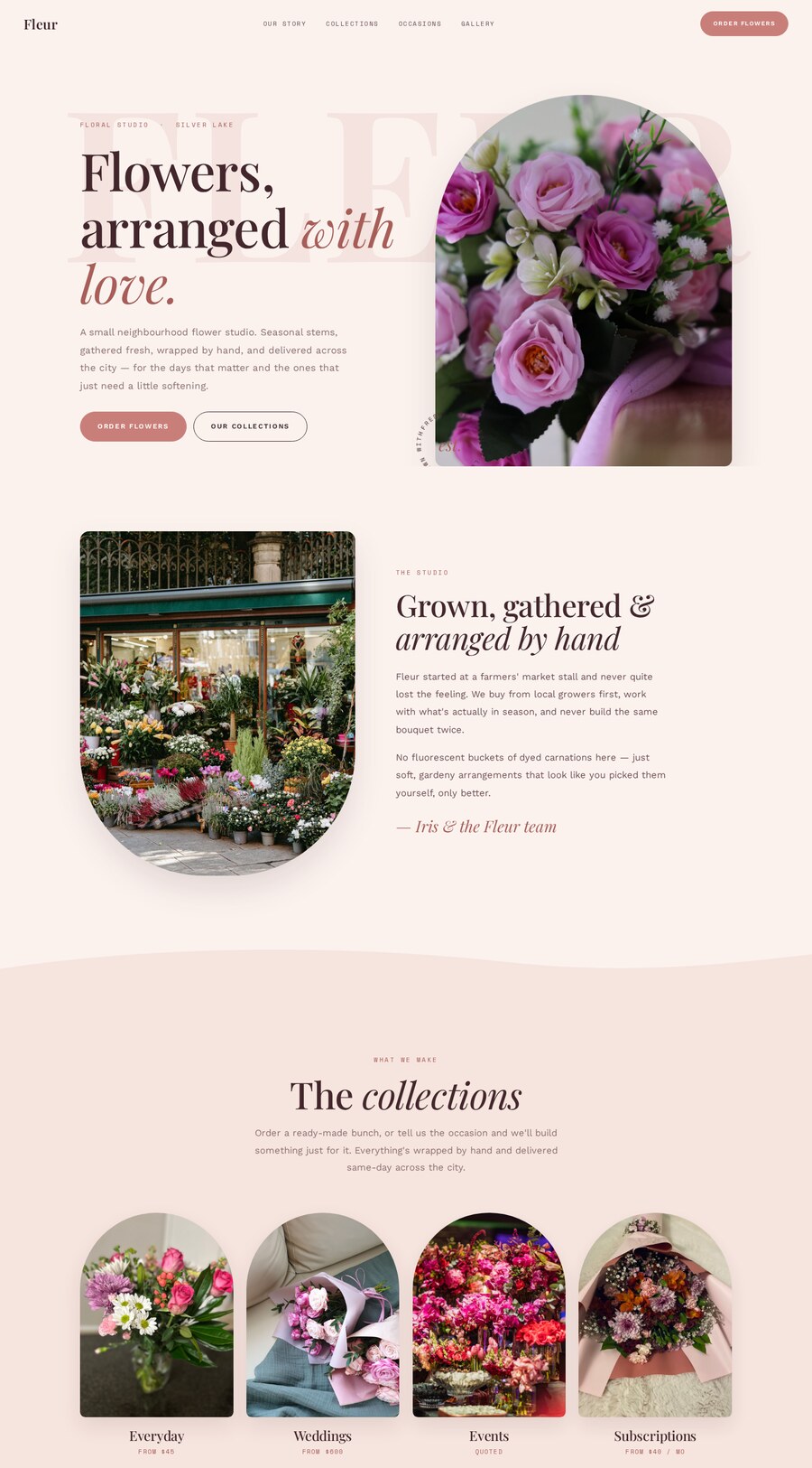Fleur design preview