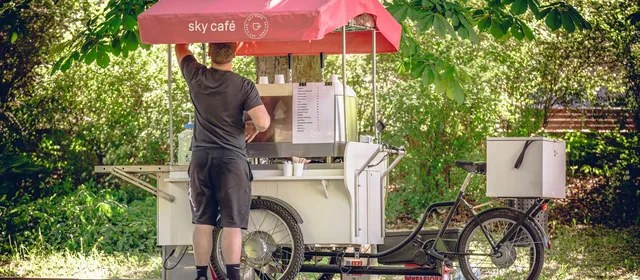 Coffee cart web design for mobile coffee vendors