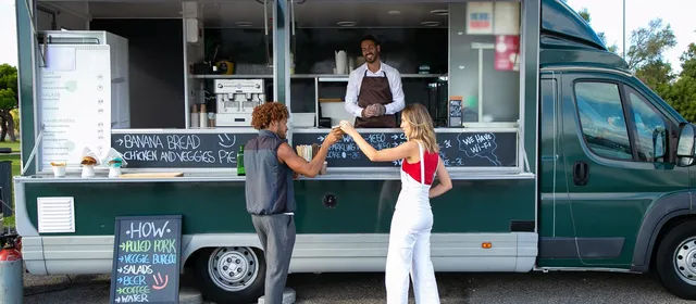 Food truck web design for mobile kitchens