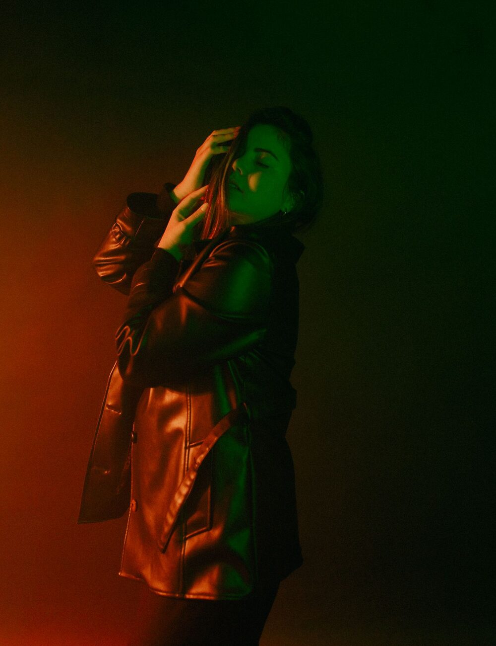 Studio gel lighting