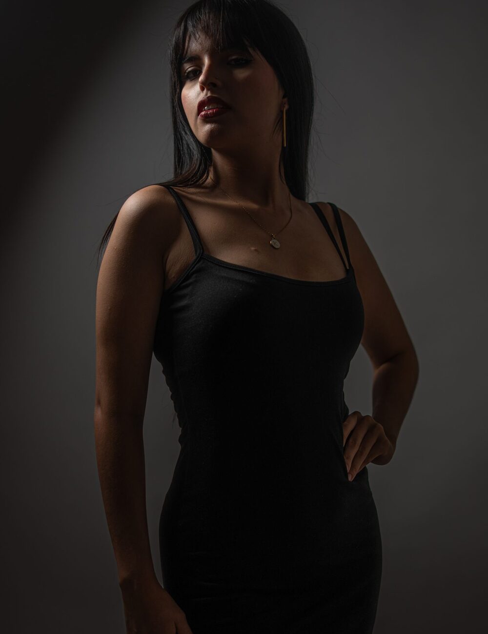 Studio portrait