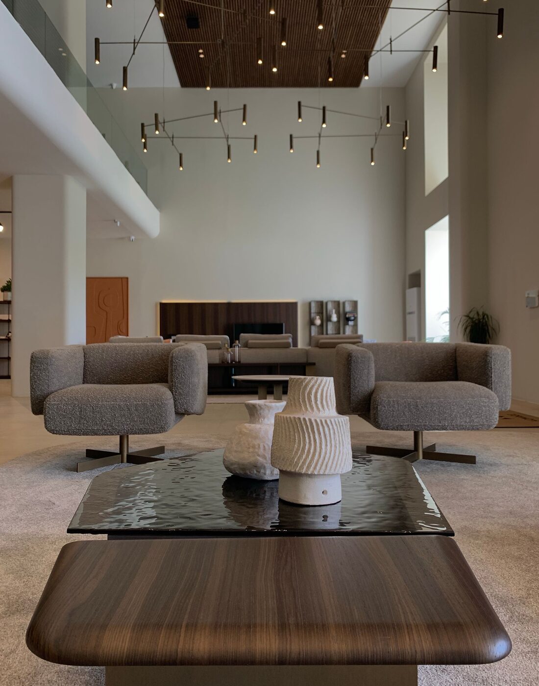 The living room