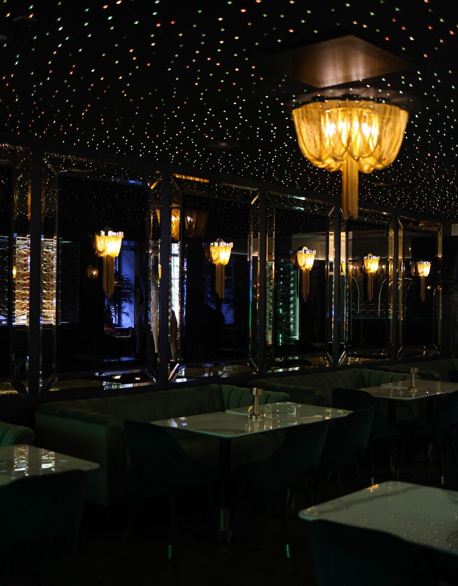The bar